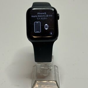 Unlocked Apple Watch SE 2nd Gen 44MM Starlight Aluminum Black Sport Band A2727